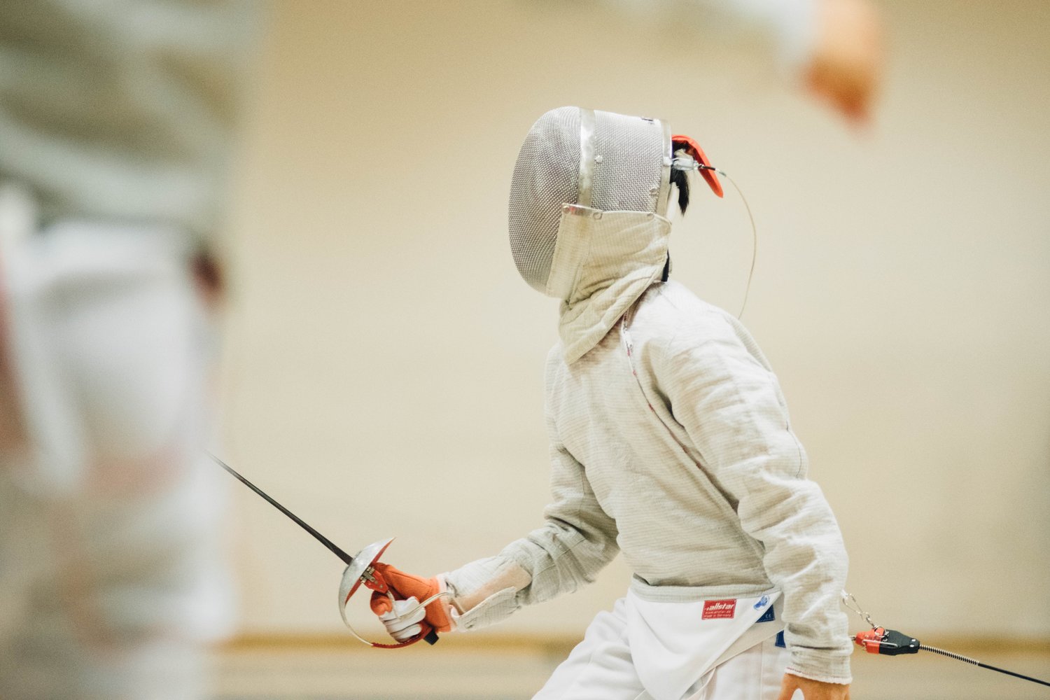 fencing student